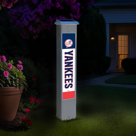MLB Team Glow Post - New York Yankees