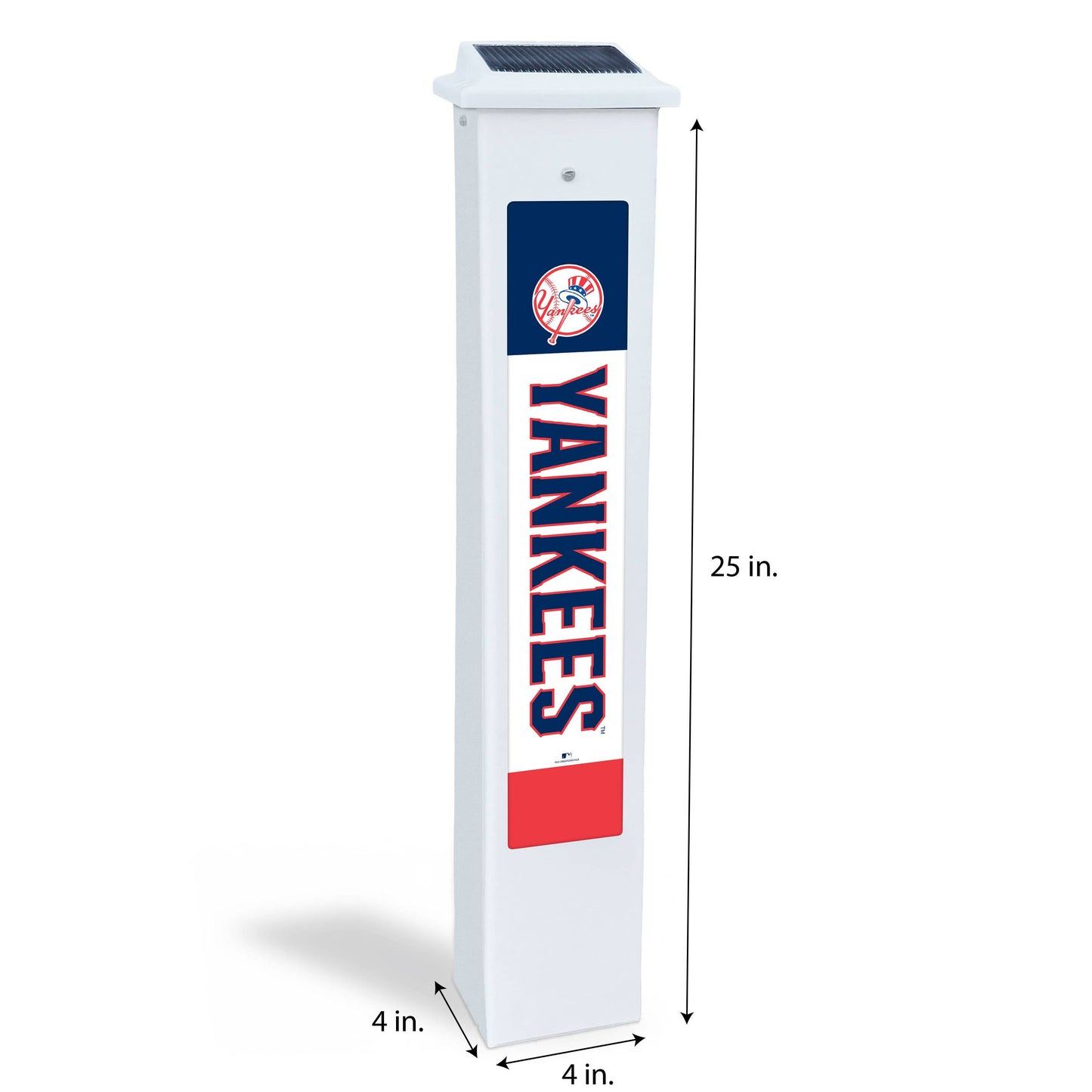 MLB Team Glow Post - New York Yankees