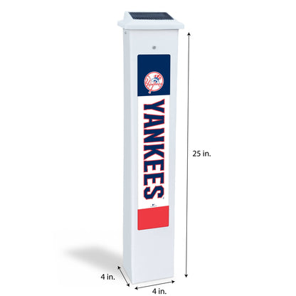 MLB Team Glow Post - New York Yankees