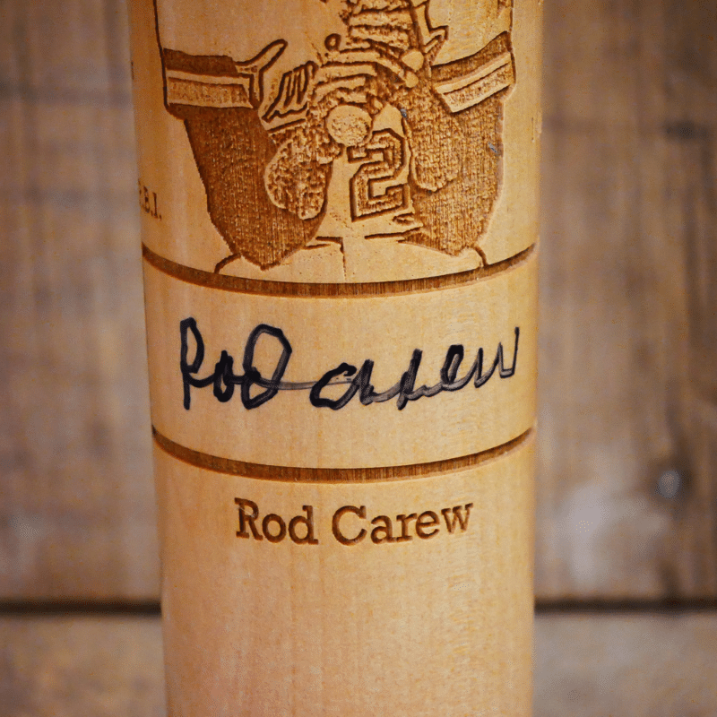 Rod Carew *Autographed* Mugs Dugout Mug® | Baseball Bat Mug