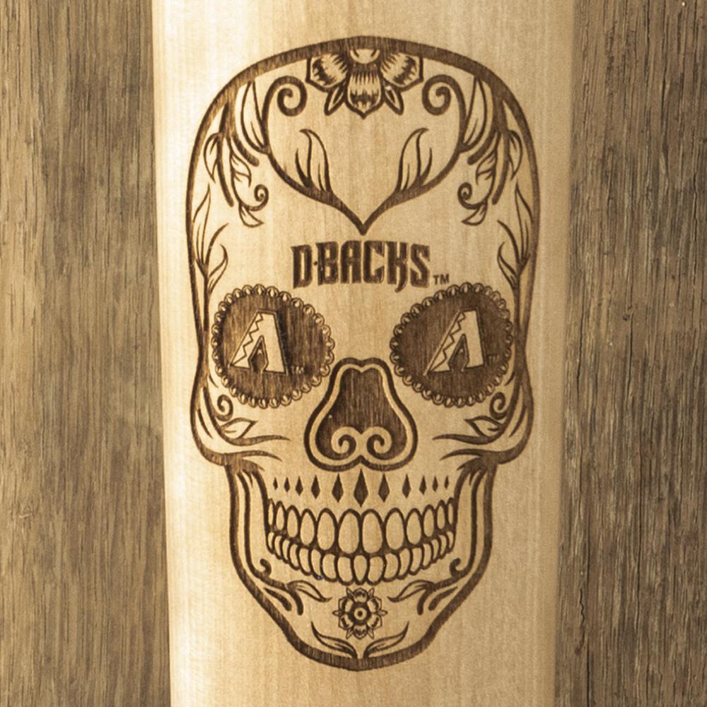 Arizona Diamondbacks Sugar Skull Baseball Bat Mug Details