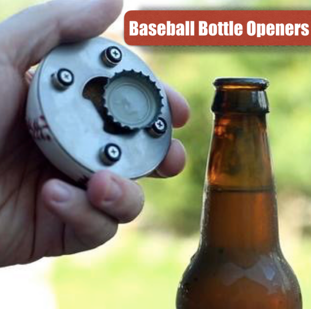 Patriotic Eagle "Cutter" - Half Baseball Bottle Opener