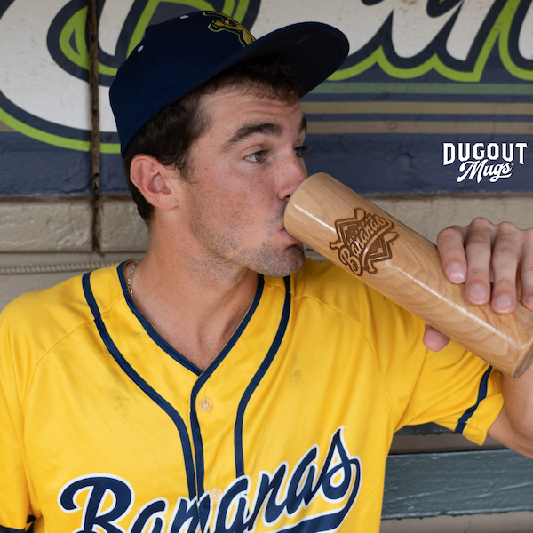 Savannah Bananas "Diamond" Dugout Mug® | Baseball Bat Mug