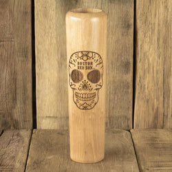 Boston RedSox Sugar Skull Baseball Bat Mug