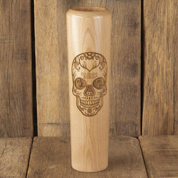 Colorado Rockies Sugar Skull Baseball Bat Mug