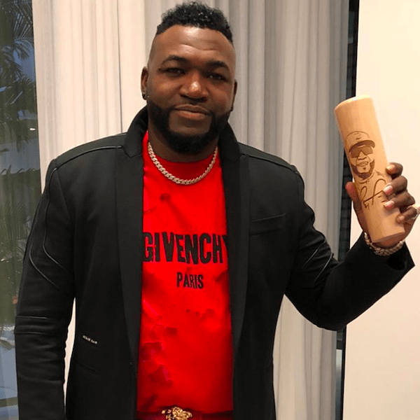 david ortiz baseball bat mug