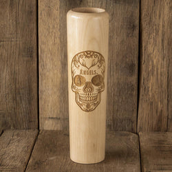 Los Angeles Angels Sugar Skull Baseball Bat Mug