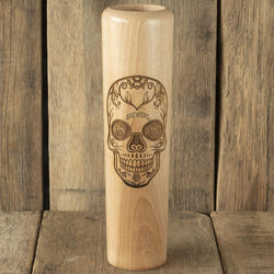 Milwaukee Brewers Sugar Skull Baseball Bat Mug