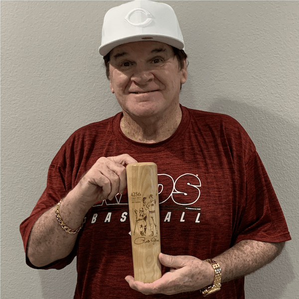 Pete Rose "The Hit King" Baseball Bat Mug | Dugout Mug® - 