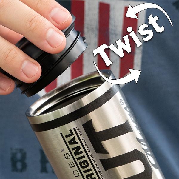 Detroit Tigers Metal Dugout Mug | Stainless Steel Baseball Bat Mug