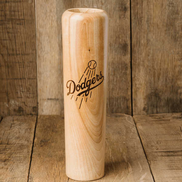 baseball bat mug glass Los Angeles Dodgers