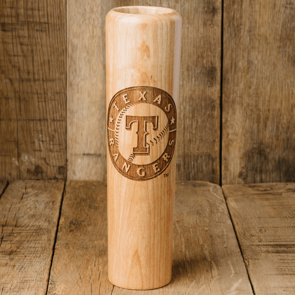 baseball bat mug Texas Rangers