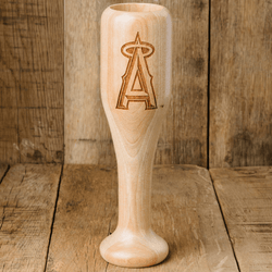 baseball bat wine glass Los Angeles Angels