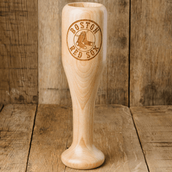 baseball bat wine glass Boston Red Sox