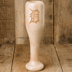 baseball bat wine glass Detroit Tigers D