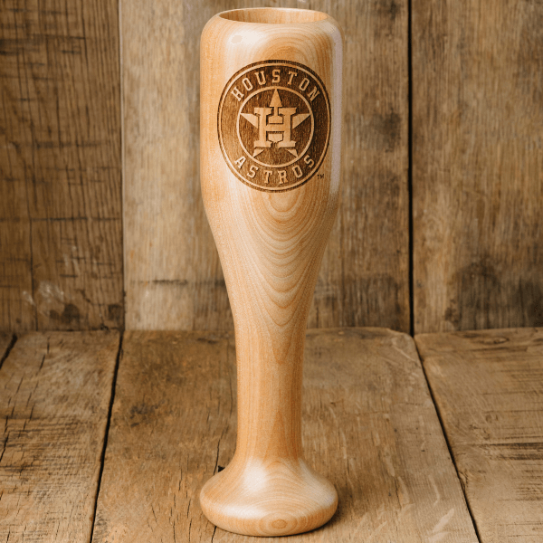 baseball bat wine glass Houston Astros