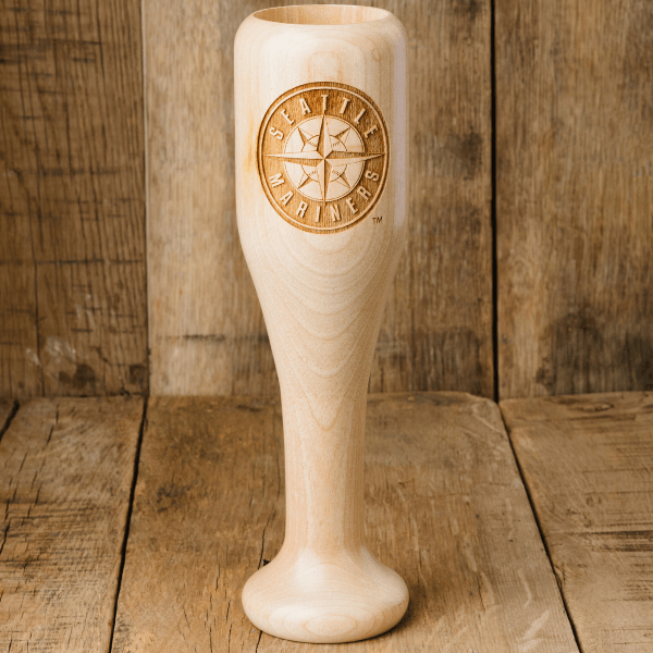 baseball bat wine glass Seattle Mariners 