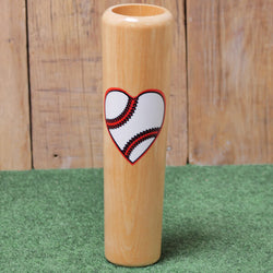 Hearts with Laces INKED! Dugout Mug® | Baseball Bat Mug