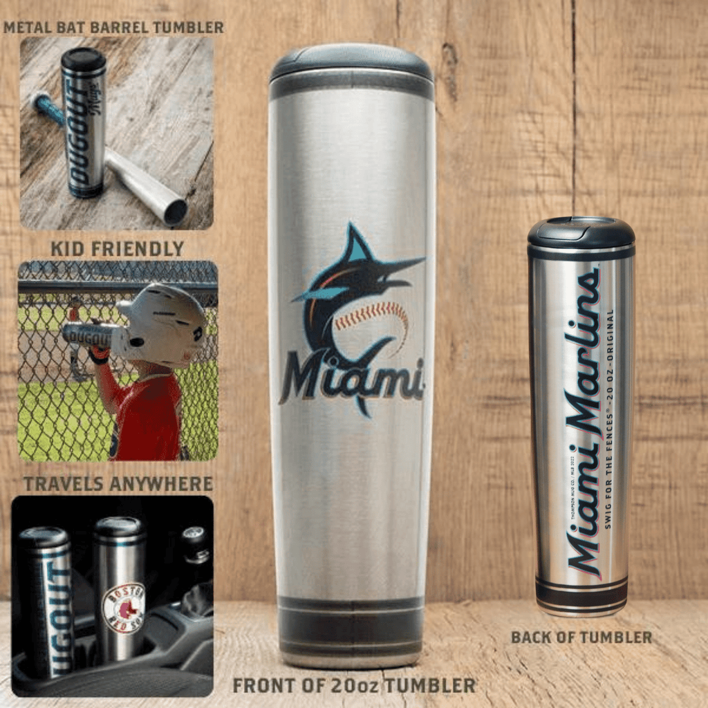 Metal Dugout Mug | MLB Bat Mug