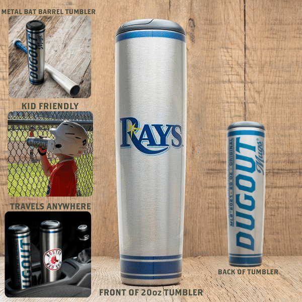 MLB Teams Metal Dugout Mug | Stainless Steel Bat Mug