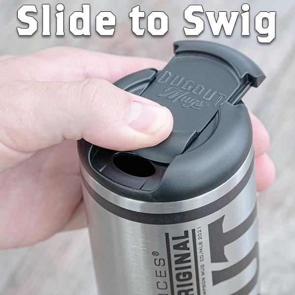 Dugout Mugs Metal Dugout Mug | Stainless Steel Baseball Bat Mug