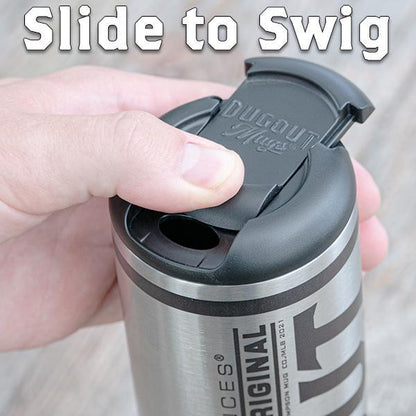 Savannah Bananas "Banana" Metal Dugout Mug® | Stainless Steel Baseball Bat Mug