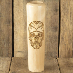 texas rangers Sugar Skull Baseball Bat Mug